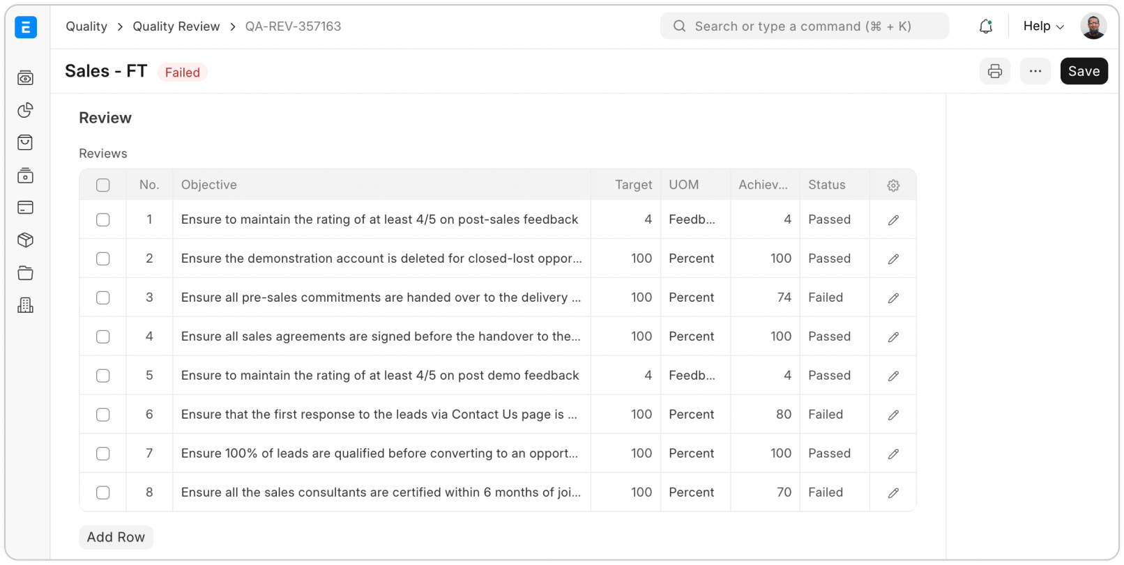 Inspection Templates