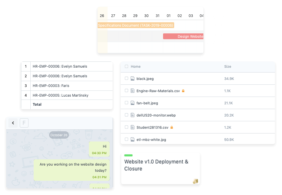 D-ERP Projects Dashboard